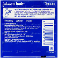 Johnsons Gentle Cleansing Buds 30