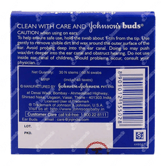 Johnsons Gentle Buds 60 Johnsons Gentle Buds 60