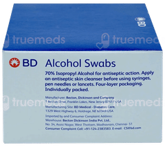 Bd Alcohol Swabs 100