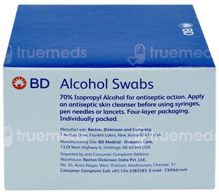 Bd Alcohol Swabs 100