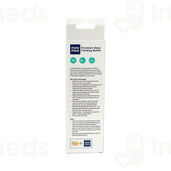 Mee Mee Premium Glass Blue 120ml Feeding Bottle 1