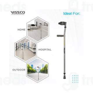 Vissco 0904ba Astra Plus Elbow Crutch Universal 1