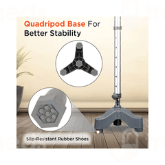 Vissco 0904t Astra Max Elbow Tripod Base Crutch Universal 1