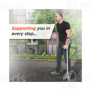 Vissco 0904t Astra Max Elbow Tripod Base Crutch Universal 1