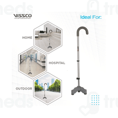 Vissco 906 Avanti U Shape Tripod Stick Universal 1