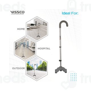 Vissco 906 Avanti U Shape Tripod Stick Universal 1