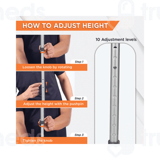 Vissco 911 Avanti L Shape Stick Universal 1