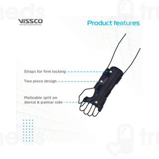 Vissco Core 0607 Forearm Splint Black 1