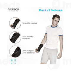 Vissco Core 0607 Forearm Splint Black 1
