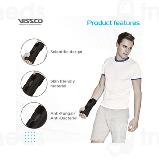 Vissco Core 0607 Forearm Splint Black 1