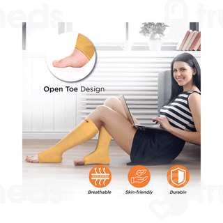 Vissco Core 0716 Medical Compression Stockings Large Below Knee Pair 1