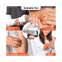 Vissco Core Cast Cover Arm From Wrist Upto Upper Arm Universal Grey 1 Vissco Core Cast Cover Arm From Wrist Upto Upper Arm Universal Grey 1