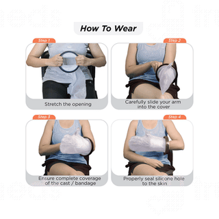 Vissco Core Cast Cover Arm Upto Wrist Universal Grey 1