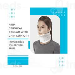 Vissco Core Pc 0310 Firm Cervical Collar With Chin Support Small 1