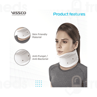 Vissco Core Pc 0310 Firm Cervical Collar With Chin Support Xxl 1