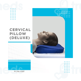 Vissco Liv Cervical Pillow Universal Blue 1