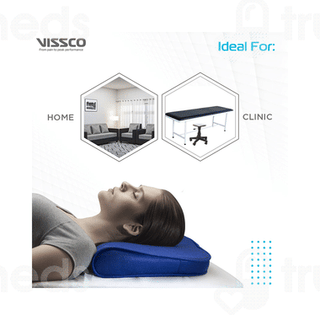 Vissco Liv Cervical Pillow Universal Blue 1
