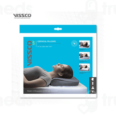 Vissco Liv Cervical Pillow Universal Blue 1