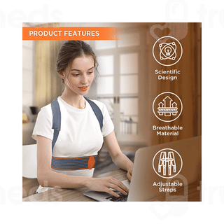 Vissco Posture Aid 0807 Grey Xxl 1