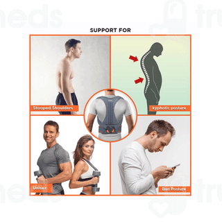 Vissco Posture Aid 0807 Grey Xxl 1