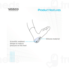Vissco Silicone Heel Cushion 0710 Universal 1