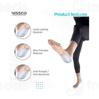 Vissco Silicone Heel Cushion 0710 Universal 1