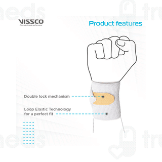 Vissco 0603 Wrist Binder Double Lock Xxl 1
