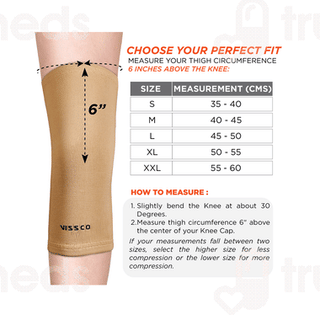 Vissco 0705 Knee Cap Xl Beige 1
