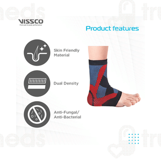 Vissco 2710 Pro 3d Ankle Support With Gel Padding Medium 1
