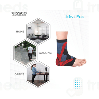Vissco 2710 Pro 3d Ankle Support With Gel Padding Medium 1