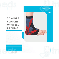 Vissco 2710 Pro 3d Ankle Support With Gel Padding Medium 1