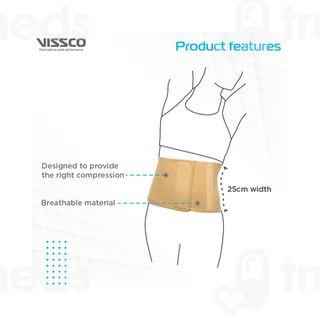 Vissco Abdominal Belt 10inches 0512 Xxl 1