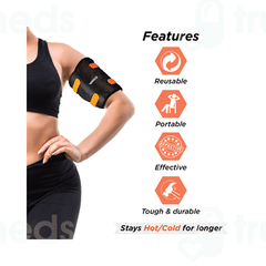 Vissco Active 4004 Flexi Hot & Cold Gel Pack Universal Black 1