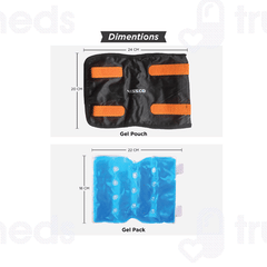 Vissco Active 4004 Flexi Hot & Cold Gel Pack Universal Black 1