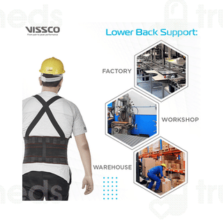 Vissco Core 0114 Industrial Back Support Xxl Black 1