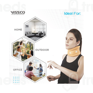 Vissco Core 0301b Cervical Collar Without Chin Support Large 1