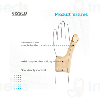 Vissco Core 0621 Thumb Spica Splint Universal 1