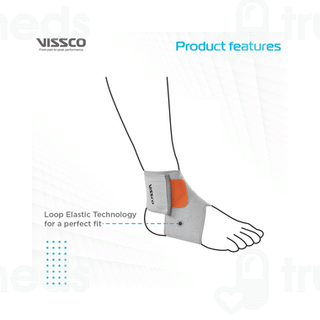 Vissco Core 0708 Ankle Binder Special Grey 1