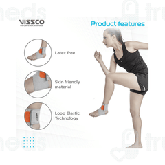 Vissco Core 0708 Ankle Binder Xl Grey 1
