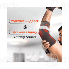 Vissco Pro Elbow Support With Strap 2620 Grey Medium 1