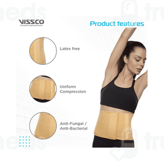 Vissco Abdominal Belt 10inches 0512 Xl 1