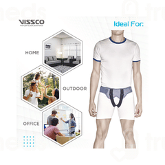 Vissco Core 0508 Hernia Belt With Double Pad Large 1