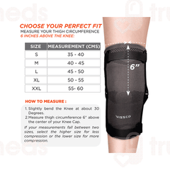 Vissco Core 0706 Hinged Knee Cap Xxl 1