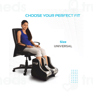 Vissco Vsmp003 Venante Foot And Calf Massager Relaxer Universal Black 1