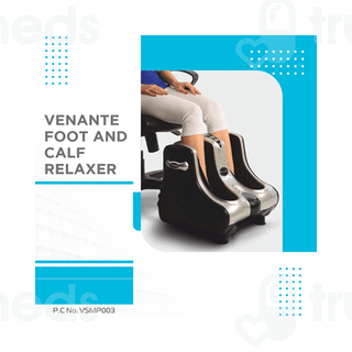 Vissco Vsmp003 Venante Foot And Calf Massager Relaxer Universal Black 1