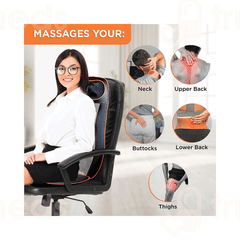 Vissco Vsmp002 Venante Back And Neck Massager Relaxer Universal Black 1