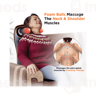 Vissco Vsmp002 Venante Back And Neck Massager Relaxer Universal Black 1