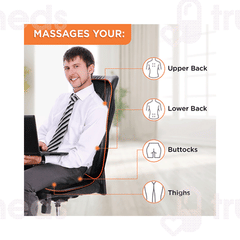 Vissco Vsmp001 Venante Back Massager Relaxer Universal Black 1