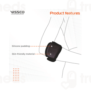 Vissco Tennis Elbow Support With Pressure Pad 0617 Universal 1