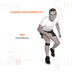 Vissco Pro 2711 Patellar Strap Universal Black 1 Vissco Pro 2711 Patellar Strap Universal Black 1
